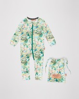 Thumbnail for your product : Kip&Co Colombo Zip-Through Romper - Babies