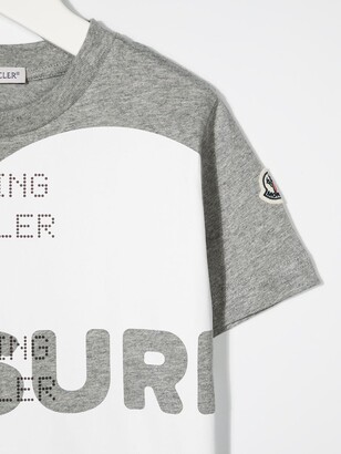 Moncler Enfant SURF logo-print T-shirt