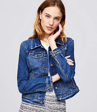 loft denim jacket