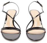 Thumbnail for your product : Gianvito Rossi Manhattan 55 Patent Leather Sandals - Womens - Black