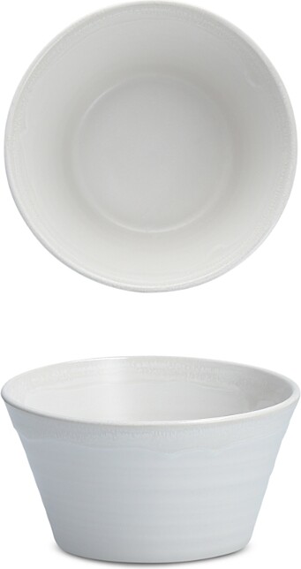 Fortessa Cloud Terre 5.5 Cereal Bowl, White, Set of 4