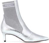 Thumbnail for your product : Fendi Leather ankle boots