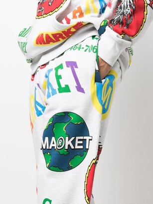 Market Call My Lawyer graphic-print joggers