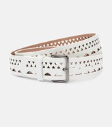 Thumbnail for your product : Alaia Laser-cut leather belt