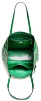 Thumbnail for your product : Diane von Furstenberg 'Voyage Ready to Go - Large' Croc Embossed Leather Tote