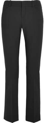 Chloé Wool-blend Bootcut Pants - Black