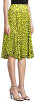 Thumbnail for your product : Nanette Lepore Leopard Print Pleated Skirt