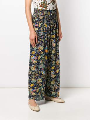 Tory Burch floral print palazzo trousers