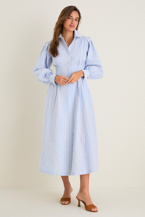 Tuckernuck French Blue Stripe Corinne Dress