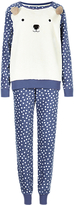 Thumbnail for your product : Marks and Spencer M&s Collection Square Bear Striped Pyjamas