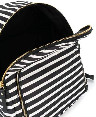 Kate Spade striped backpack