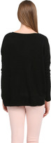 Thumbnail for your product : Minnie Rose Long Sleeve Pow Wow Top in Black