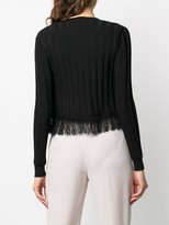Thumbnail for your product : Pinko fringed Berice cardigan