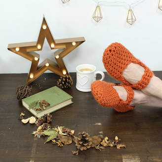 Couture Wool Amy Slippers Crochet Kit