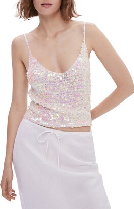 The Madame Butterfly Reversible Sequin Camisole – Meghan Fabulous