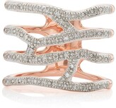 Thumbnail for your product : Monica Vinader Riva Waterfall Cocktail Diamond ring