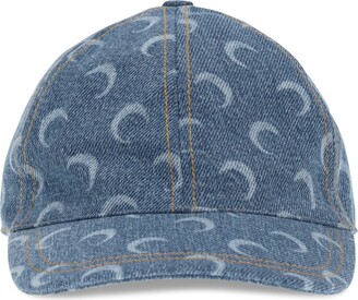 Marine Serre Moon Diamond cap - ShopStyle Hats