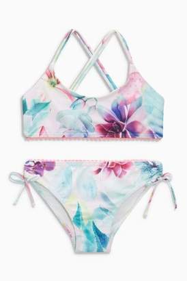 Next Girls Floral Cacti Print Bikini (3-16yrs)