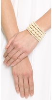 Thumbnail for your product : Ben-Amun Multi Strand Imitation Pearl Bracelet