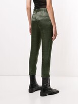 Thumbnail for your product : Ann Demeulemeester Crinkled Satin Trousers