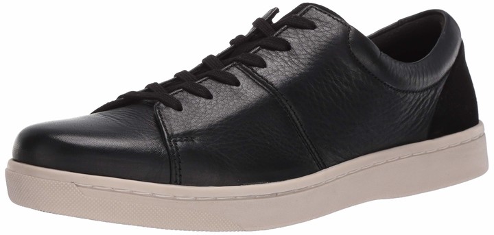 clarks sneakers mens black