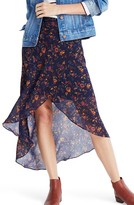 Thumbnail for your product : Madewell Climbing Vine Faux Wrap Midi Skirt