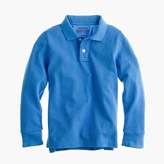 Thumbnail for your product : J.Crew Boys' long-sleeve piqué polo shirt