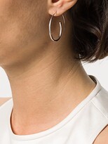 Thumbnail for your product : BAR JEWELLERY Arc hoop earrings