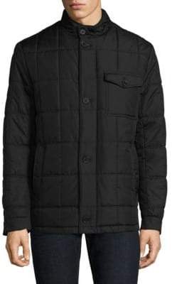 Tumi Quilted Woven Jacket