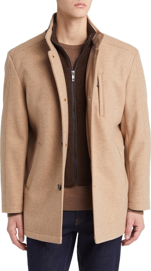 Johnston & Murphy Upton Bib Insert Car Coat