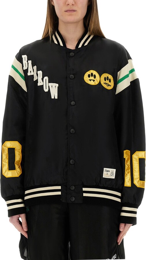 BARROW Satin Bomber Jacket