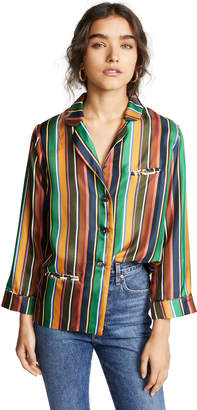 La Prestic Ouiston La Prestic Ouiston Bayadere Stripe Shirt