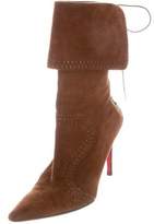 Thumbnail for your product : Christian Louboutin Suede Ankle Boots