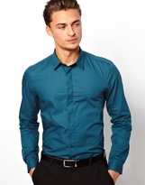 Thumbnail for your product : Peter Werth Poplin Fly Front Shirt