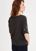 Thumbnail for your product : Phase Eight Marjory Metal Trim Knit Top