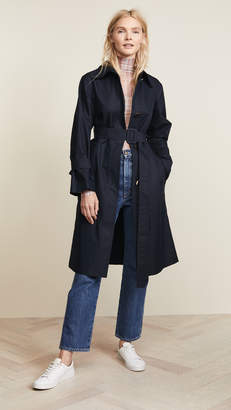 Edition10 Trench Coat with Oversize Buttons