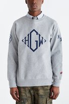 Thumbnail for your product : Mark McNairy Heather Grey Wall X Grey Monogram Crew Neck Sweater