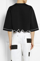 Thumbnail for your product : Kenzo Cropped stretch-neoprene top