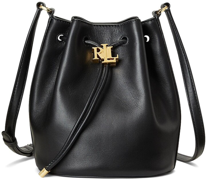 Ralph Lauren Ralph Andie 19 Leather Bucket Bag - ShopStyle