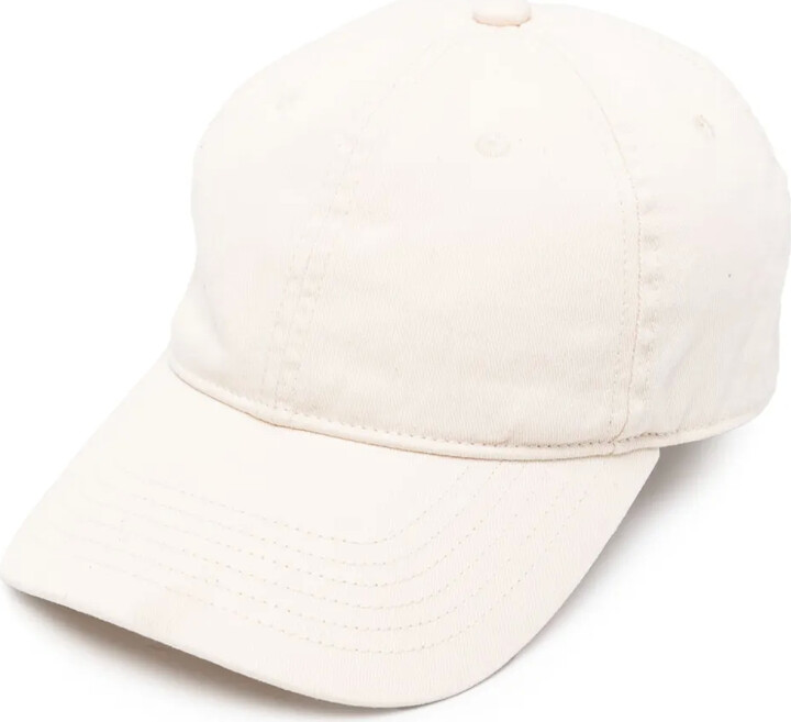 Totême Scarf-detail cotton and silk baseball cap ShopStyle Hats