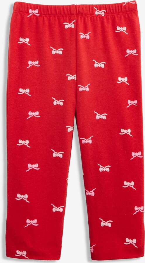 First Impressions Baby Girls Fun Bows Printed Leggings, Macy's Exclusive