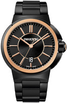 Thumbnail for your product : Swarovski Piazza Grande Rose Gold / Black Tone  Watch