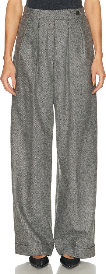 Bode Dovecote Port Trouser in Grey