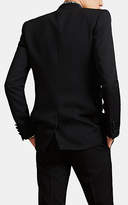 Thumbnail for your product : Givenchy Men's Twill Collarless One-Button Sportcoat - Black