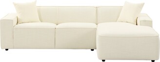 TOV Furniture Furniture Olafur Linen Sectional - Raf