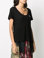 Thumbnail for your product : Unravel Project distressed UNR. print T-shirt