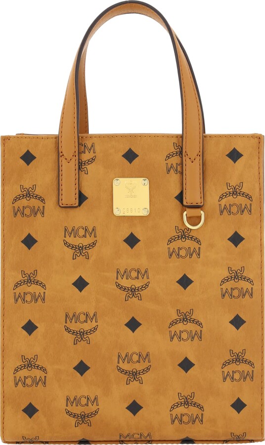 MCM Aren Mini Tote Handbag - ShopStyle