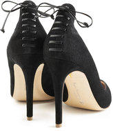 Thumbnail for your product : Rupert Sanderson Vanity Leather Pumps with Lace-up Detail