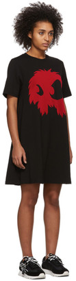 McQ Black and Red Mad Chester Dress