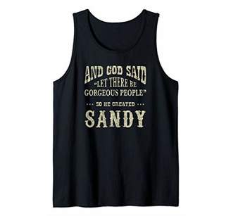 IDEA Personalized Birthday Gift For Person Named Sandy Tank Top